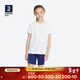 迪卡儂（DECATHLON）兒童運動(dòng)t恤男女童夏季學(xué)生速干衣短袖跑步上衣RUNA 牛奶白-新老款隨機發(fā)貨 145 （141-148cm 10-11歲）