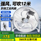 巨成云趴地扇大功率工業(yè)風(fēng)扇家用臺式落地扇商用爬地扇強力電風(fēng)扇 20寸60*22*59cm