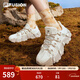 FILA FUSION斐樂(lè )潮牌女鞋戶(hù)外徒步登山鞋休閑鞋老爹鞋運動(dòng)鞋輕便 雪白-SW 36
