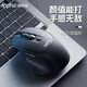 英菲克（INPHIC）M2無(wú)線(xiàn)鼠標可充電女生辦公輕音便攜適用于惠普華碩聯(lián)想筆記本電腦無(wú)滑鼠無(wú)限人體工學(xué)Type-c 【2.4G無(wú)線(xiàn)+輕音按鍵+舒適握感】M2深灰色