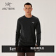 ARC'TERYX始祖鳥(niǎo) CAPTIVE ARC'WORD LS 透氣 男子 棉質(zhì)長(cháng)袖T恤 BLACK/黑色 S