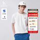 哈吉斯（HAZZYS）男裝 夏男上衣基礎款休閑圓領(lǐng)短袖T恤ASTZE0BBX53