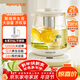 九陽(yáng)（Joyoung）2L大容量養生壺 1200W大功率電熱燒水壺 316L母嬰材質(zhì)茶籃 12H恒溫花茶壺煮茶器K20D-WY603(茶)