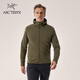 ARC'TERYX始祖鳥(niǎo) KYANITE LIGHTWEIGHT HOODY 保暖 男子 抓絨衫 TATSU/復古綠 L
