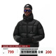 FPA【95絨】800蓬極光連帽羽絨服 冬季戶(hù)外滑雪登山抗寒保暖情侶外套 黑色 L
