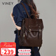 viney雙肩包女大容量學(xué)生書(shū)包初中高中輕便旅游旅行背包生日情人節禮物