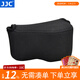 JJC 相機內膽包 收納保護套 適用于索尼A6600 A6100 A6000 A5100 A6300 A6400 ZV-E10 RX1RII微單配件 OC-S1BK小號 黑色