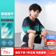 左西男童套裝夏季2025新款兒童速干運動(dòng)服短袖T恤籃球服夏裝 綠色 120