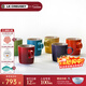 酷彩（Le Creuset）酷彩LE CREUSET350ml/200ml馬克杯6件套彩虹色家庭用套裝 350ml馬克杯6件套