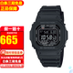 卡西歐（CASIO）G-SHOCK經(jīng)典系列街頭時(shí)尚小方塊防水運動(dòng)電子表男士學(xué)生表 GW-M5610U-1B
