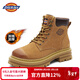 Dickies男士馬丁靴時(shí)尚百搭帥氣英倫風(fēng)休閑靴子工裝靴 土黃加絨 38 