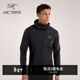 ARC'TERYX始祖鳥(niǎo) RHO LT HOODY 男子 滑雪速干長(cháng)袖T恤 BLACK/黑色 M
