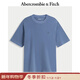 Abercrombie & Fitch【基礎多色T】經(jīng)典小麋鹿圖案百搭短袖T恤25夏季男裝124-9235 藍色 S (175/92A)