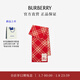 博柏利（BURBERRY）【新禧賀歲系列】張婧儀同款 格紋羊毛圍巾 紅色