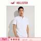 HOLLISTER【經(jīng)典小海鷗圖案】25夏季POLO衫正肩T恤男裝324-5172 白色 S (175/92A)