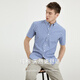 第五季男士夏裝新品純棉透氣朝陽(yáng)格簡(jiǎn)約扣領(lǐng)襯衫男短袖修身商務(wù)休閑正裝 SFS5R402 44 [參考體重：170-190斤]