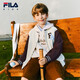 FILA斐樂(lè )兒童童裝外套2026年春季男中大童戶(hù)外運動(dòng)寬松棒球服