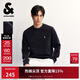 杰克·瓊斯（JACK&JONES） 男裝秋季毛衣針織衫百搭純色親膚面料刺繡潮流長(cháng)袖上衣225313025