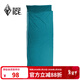 黑冰（BLACKICE） 戶(hù)外絲絨睡袋內膽旅行便攜睡膽 酒店賓館隔臟床單Z6513 墨綠色
