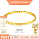 金至尊（3DG Jewellery）黃金手作鏡面金工藝玫瑰之戀足金999手鐲送女友新年禮物計價(jià) 58mm-18.76克（配珠寶禮盒)