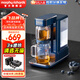 摩飛電器（Morphyrichards）即熱式飲水機便攜茶飲機桌面辦公室臺式泡茶機 小型燒水泡茶一體機 家用待客泡茶器速熱送禮 1.8L 輕奢藍（泡茶飲水雙模式）即熱型