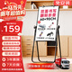 比比牛 60*90cmU型雙面升降白板 辦公寫(xiě)字板家用黑板 雙面書(shū)寫(xiě)翻轉折疊升降 U型支架式黑板 BBNS6090