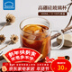 樂(lè )扣樂(lè )扣（LOCK&LOCK）玻璃杯咖啡杯耐熱早餐牛奶杯家用泡茶辦公室高硼硅玻璃冷萃杯 400ML