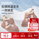 巴拉巴拉童鞋女童雪地靴加絨防潑水棉靴冬季短靴加絨加厚卡通靴子