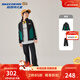 Skechers斯凱奇兒童加絨外套長(cháng)褲套裝男女童時(shí)尚百搭休閑運動(dòng)童裝L425K014 碳黑/0018 150