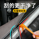 QINGHEQISEN車(chē)窗密封條汽車(chē)玻璃膠條車(chē)窗玻璃縫隙卡條通用車(chē)門(mén)震動(dòng)異響改裝條 黑色O型免粘貼密封條 一車(chē)裝（4根裝）