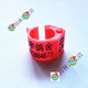 鴿子用品用具信鴿足環(huán)開(kāi)口識別環(huán)記號環(huán)電子環(huán)定制環(huán)卡環(huán)鴿子腳的 西瓜紅文字定制(50個(gè))