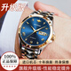 歐品客正品勞力瑞士男士手表全自動(dòng)機械表2026新款超薄時(shí)尚防水夜光男表 升級版-間金藍面