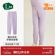 松山棉店商場(chǎng)同款兒童暖暖護膝單褲蠶絲羊毛高腰保暖褲信風(fēng)紫170