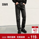 森馬（Semir）森柔牛仔牛仔褲男小直筒長(cháng)褲冬季褲子103724124106A