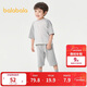 巴拉巴拉兒童睡衣套裝春夏薄款空調服男女童家居服小童中大童208224171206