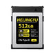 HEIJINGYU cfb卡CFexpress 專(zhuān)業(yè)版 存儲卡 內存卡 寫(xiě)入速度3500適用 尼康z8z9佳能r5cr3富士xqd 松下 b 4.0 512G (3500MB/s)
