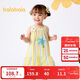 巴拉巴拉寶寶連衣裙兒童公主裙女童夏裝2025甜美時(shí)尚舒適透氣208225111010