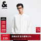杰克·瓊斯（JACK&JONES） 男裝秋季商務(wù)休閑通勤上班純棉舒適純色寬松長(cháng)袖襯衫225305017
