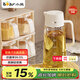 小熊（Bear）油壺 調料瓶抗菌玻璃油瓶醬油瓶600ml 自動(dòng)開(kāi)合不掛油CX-W0058