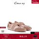 SAM EDELMAN山姆愛(ài)德曼2026春新復古時(shí)尚拼色瑪麗珍德訓鞋CIRCUS 裸粉色 38 美碼7.5M
