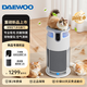 大宇DAEWOO大宇寵物空氣凈化器P3 吸貓毛浮毛神器除異味臭味除過(guò)敏原 銀虎斑灰