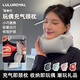 LULUROYAL充氣頸枕U型枕旅行便攜充氣枕頭飛機護頸枕脖枕靠枕高鐵睡覺(jué)神器 【桃氣滿(mǎn)滿(mǎn)】熟睡不歪脖+萊卡親膚+360°環(huán)頸舒適貼合