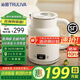 沁園（TRULIVA）電熱水瓶電熱水壺燒水壺臺式飲水機316L不銹鋼可拆大容量玻璃內膽多段保溫恒溫調奶壺 1.5L 電熱水壺H-ZY5011