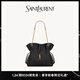 YSL圣羅蘭 女士JAMIE SHOPPING小號羊皮革托特包 黑色 U