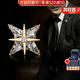 星光小胸針男士高檔時(shí)尚精致徽章胸花襯衫領(lǐng)針扣胸針西裝配飾女款 水鉆金色【代寫(xiě)賀卡/留言或聯(lián)系客服】