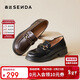 森達樂(lè )福鞋女商場(chǎng)同款馬銜扣學(xué)院風(fēng)單鞋XLV01AA5 黑色 38