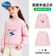 迪士尼女童衛衣女孩瘋狂動(dòng)物城上衣洋氣春裝兒童套頭衫ZL160119粉色140