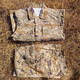 新式正版原廠(chǎng)迷彩服荒漠冬季叢林夏季戶(hù)外防刮耐磨臟訓練服套裝 荒漠冬（衣+褲) 175/92-96