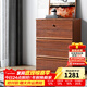 天壇家具 斗柜 現代抽屜式收納儲物柜 榆木板木組合 六屜柜 長(cháng)800mm寬430mm高1200mm