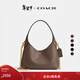 蔻馳（COACH）女士BROOKLYN 23號單肩包真皮斜挎包簡(jiǎn)約早秋包包女包 B4/深石灰色